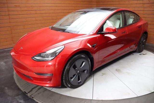 used 2022 Tesla Model 3 car, priced at $25,990