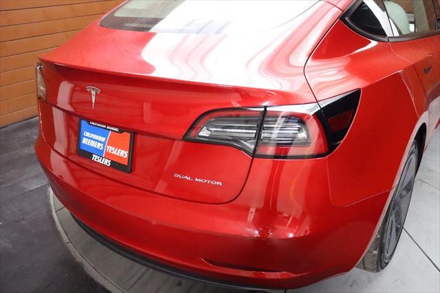used 2022 Tesla Model 3 car, priced at $25,990