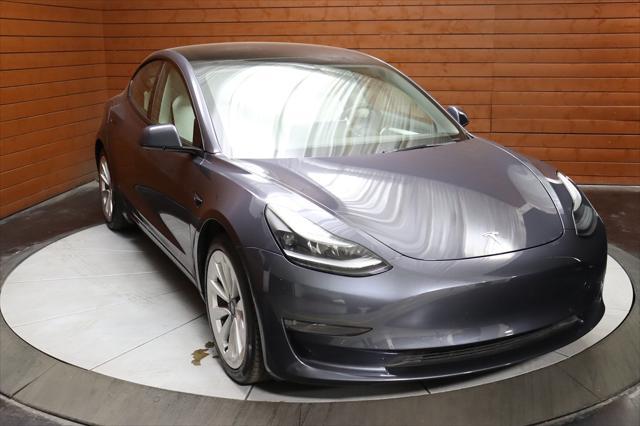 used 2022 Tesla Model 3 car, priced at $27,590