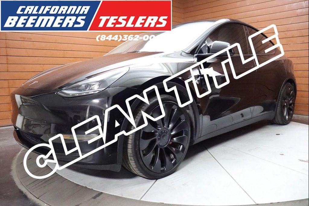 used 2022 Tesla Model Y car, priced at $27,490