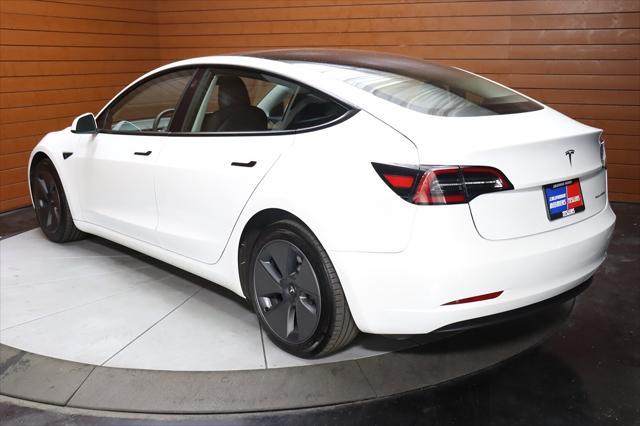 used 2022 Tesla Model 3 car, priced at $25,790