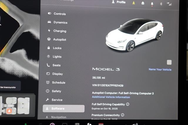 used 2023 Tesla Model 3 car, priced at $20,999