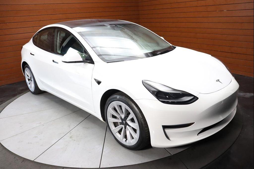used 2022 Tesla Model 3 car, priced at $25,990