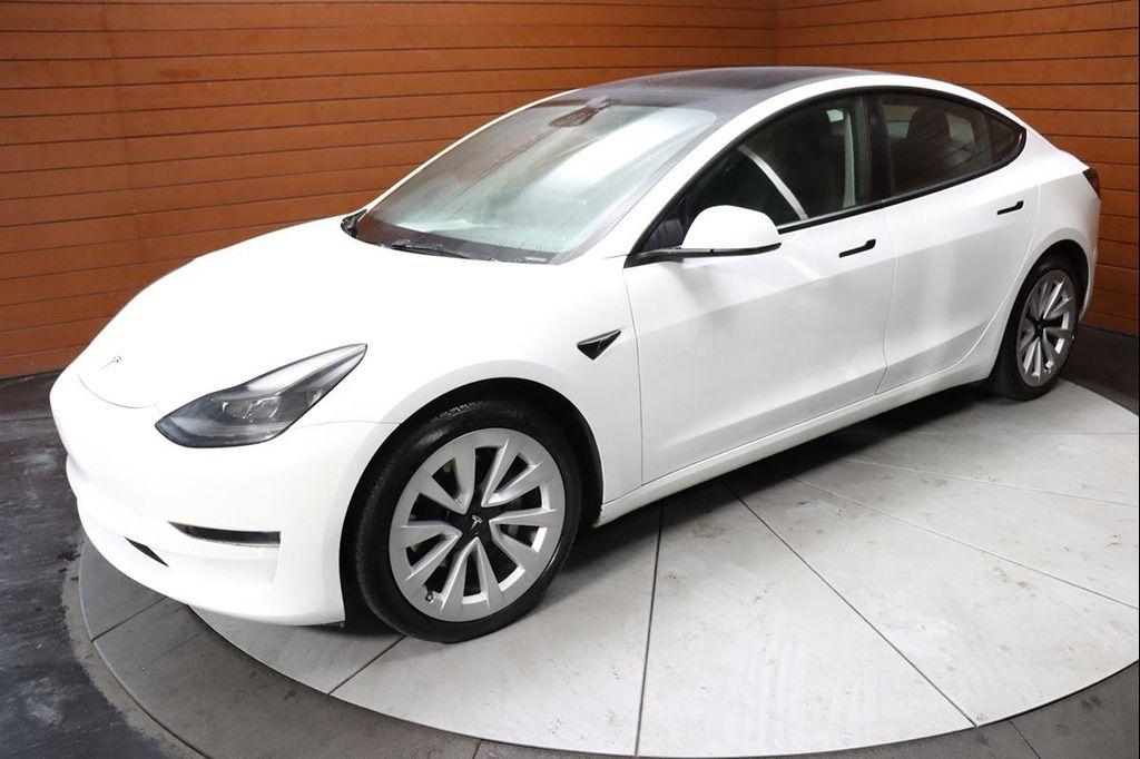 used 2022 Tesla Model 3 car, priced at $25,990