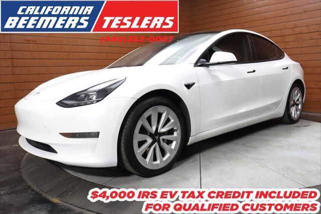 used 2021 Tesla Model 3 car, priced at $19,790