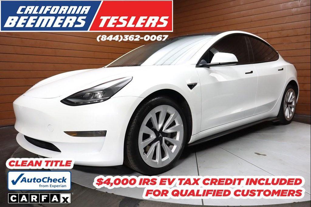 used 2023 Tesla Model 3 car, priced at $20,990