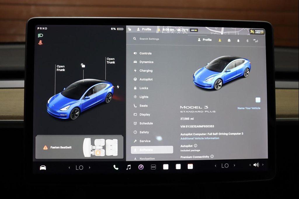 used 2021 Tesla Model 3 car, priced at $19,490