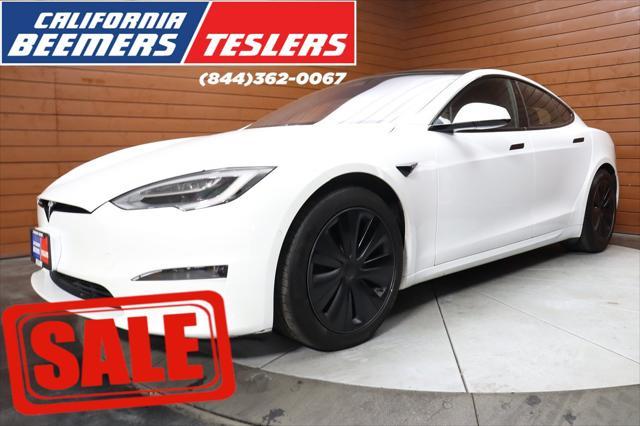 used 2022 Tesla Model S car, priced at $43,490