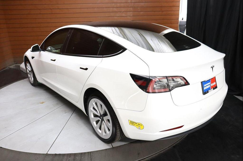 used 2022 Tesla Model 3 car, priced at $20,490