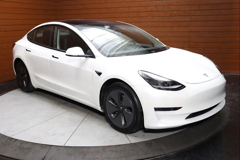 used 2022 Tesla Model 3 car, priced at $25,290