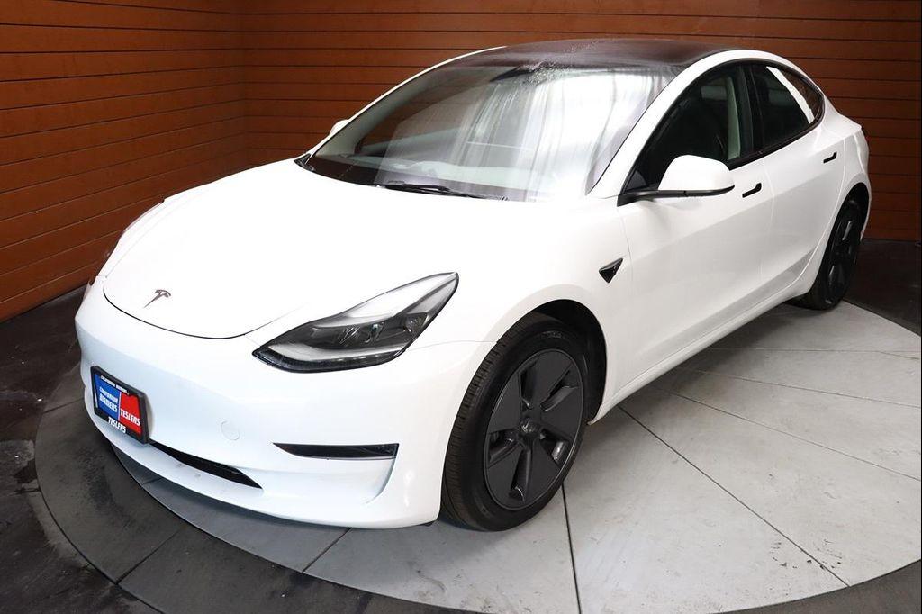 used 2022 Tesla Model 3 car, priced at $25,490
