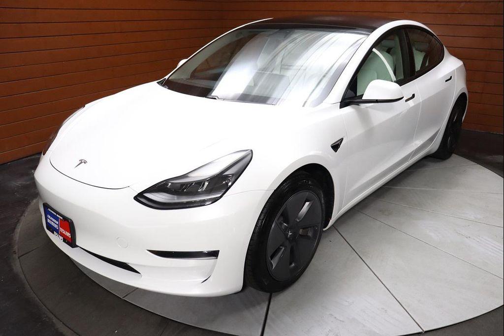 used 2021 Tesla Model 3 car, priced at $23,999
