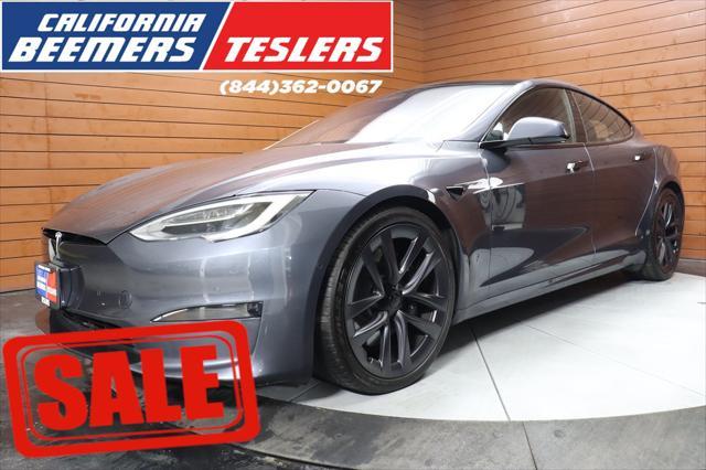 used 2021 Tesla Model S car, priced at $40,990