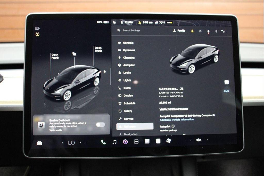 used 2022 Tesla Model 3 car, priced at $25,690