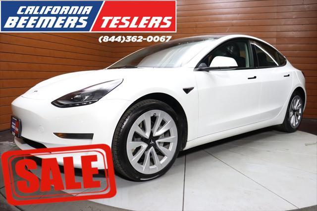 used 2022 Tesla Model 3 car, priced at $26,490