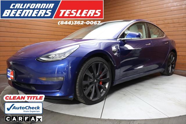 used 2020 Tesla Model 3 car, priced at $25,990