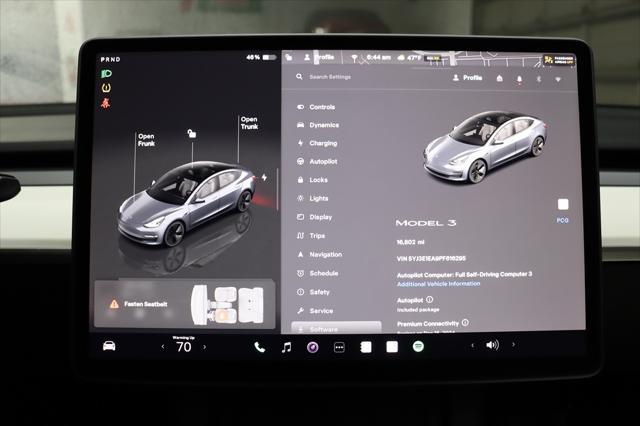 used 2023 Tesla Model 3 car, priced at $26,490