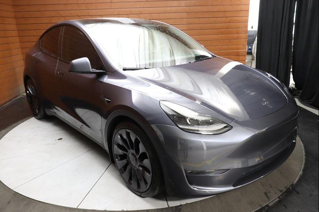 used 2021 Tesla Model Y car, priced at $27,990