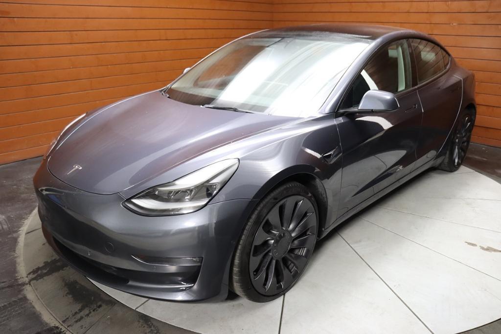 used 2022 Tesla Model 3 car, priced at $34,990