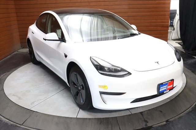 used 2021 Tesla Model 3 car, priced at $19,990