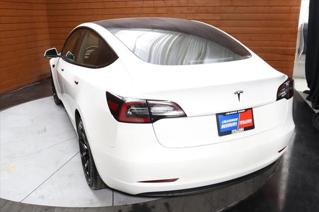 used 2022 Tesla Model 3 car, priced at $25,990