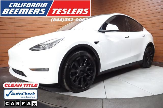 used 2020 Tesla Model Y car, priced at $26,990