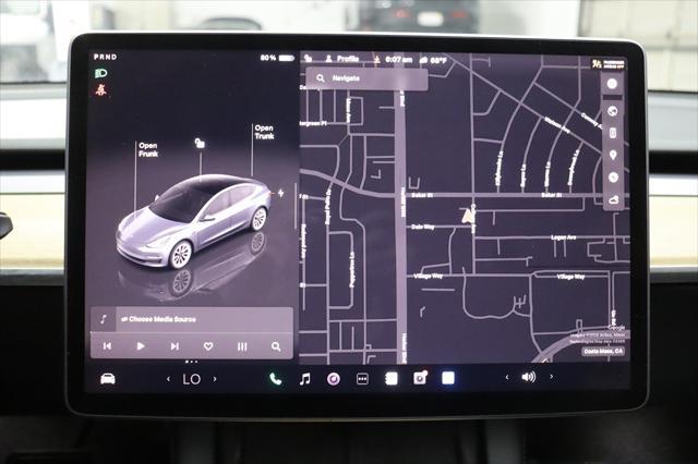 used 2022 Tesla Model 3 car, priced at $26,490
