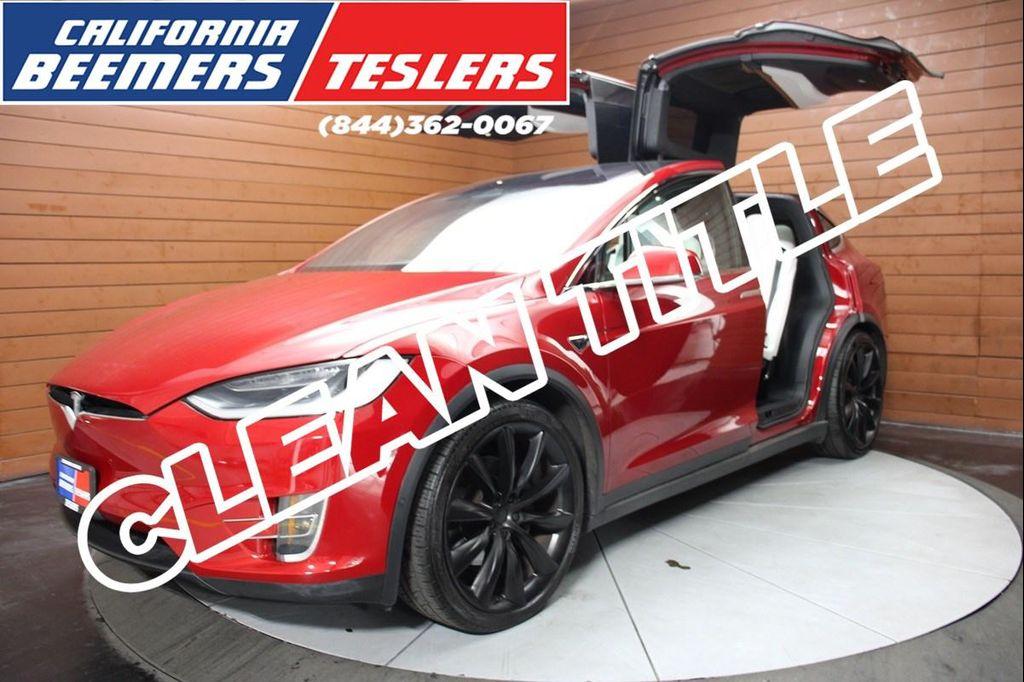 used 2018 Tesla Model X car, priced at $28,990