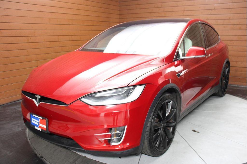 used 2018 Tesla Model X car, priced at $28,990