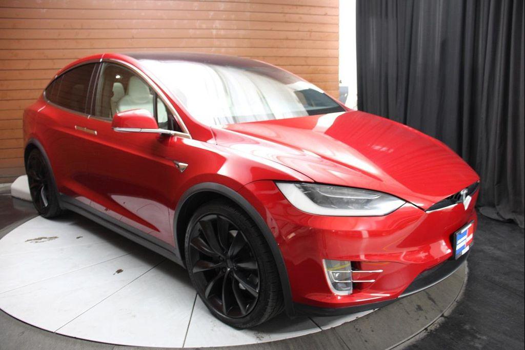 used 2018 Tesla Model X car, priced at $28,990