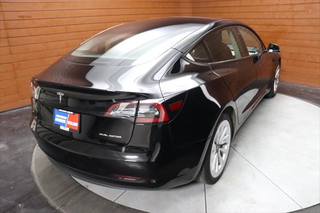 used 2021 Tesla Model 3 car, priced at $25,490