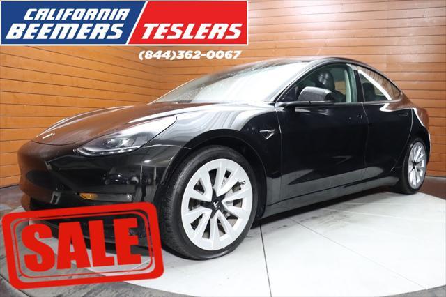 used 2021 Tesla Model 3 car, priced at $25,490