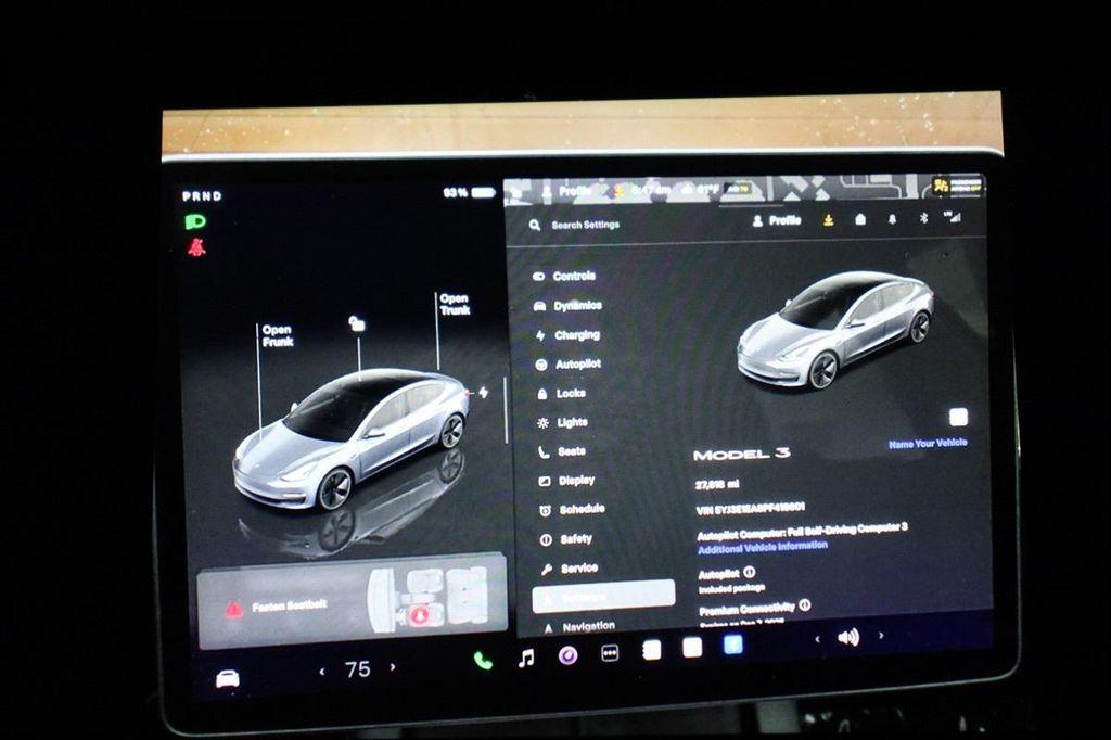 used 2023 Tesla Model 3 car, priced at $21,490