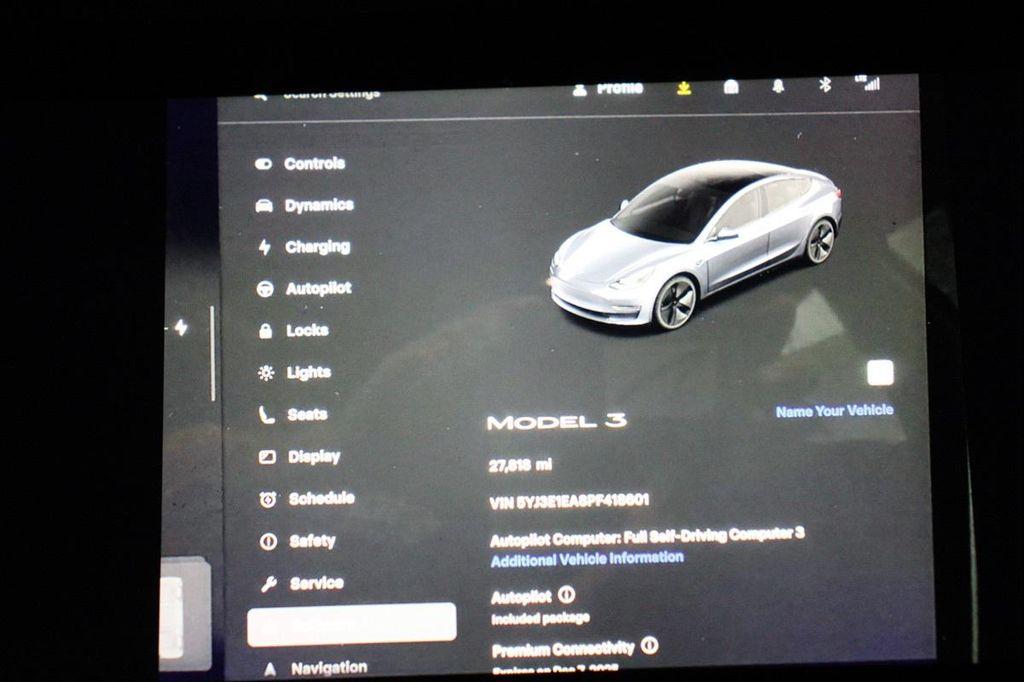 used 2023 Tesla Model 3 car, priced at $21,490