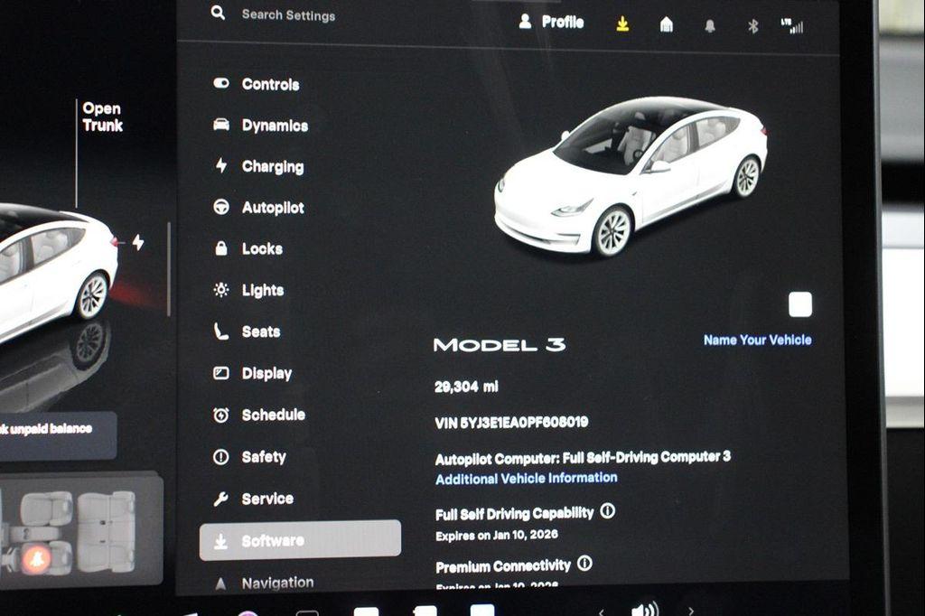 used 2023 Tesla Model 3 car, priced at $22,990