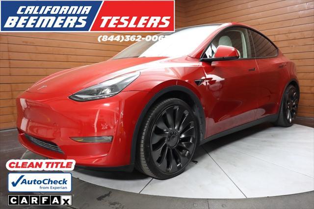 used 2022 Tesla Model Y car, priced at $28,490