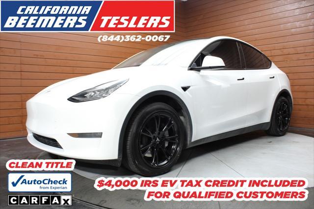 used 2021 Tesla Model Y car, priced at $20,999