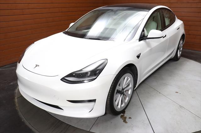 used 2022 Tesla Model 3 car, priced at $27,990