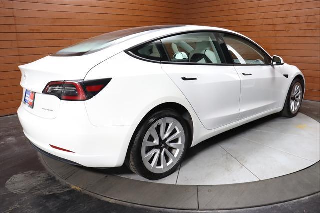 used 2022 Tesla Model 3 car, priced at $27,990