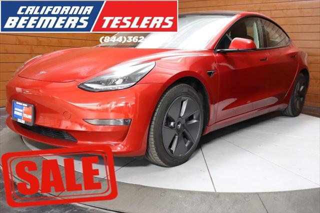 used 2021 Tesla Model 3 car, priced at $26,240