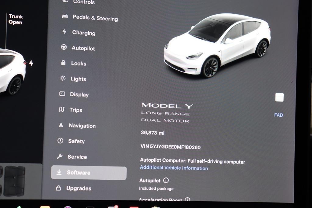 used 2021 Tesla Model Y car, priced at $29,490
