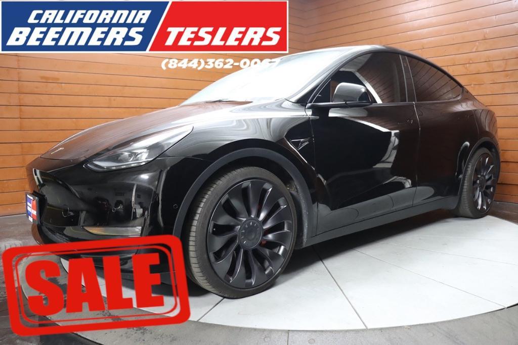 used 2021 Tesla Model Y car, priced at $34,990