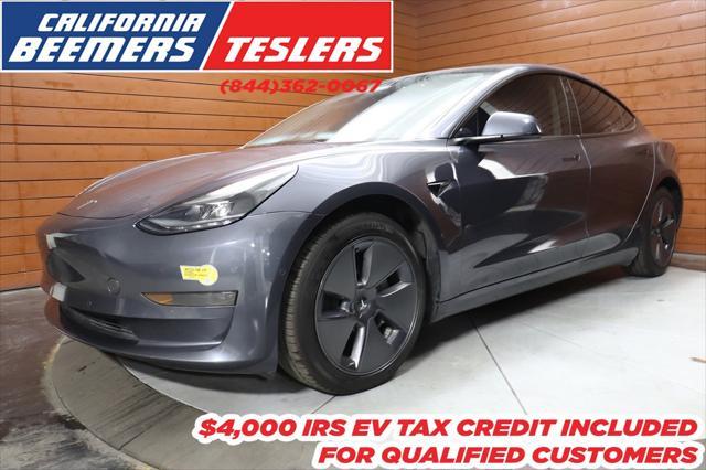 used 2022 Tesla Model 3 car, priced at $20,999