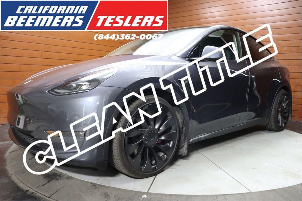 used 2022 Tesla Model Y car, priced at $27,990