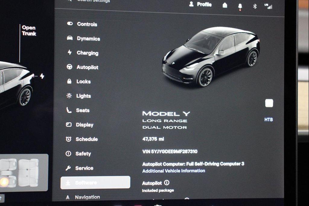 used 2021 Tesla Model Y car, priced at $24,990