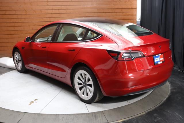 used 2022 Tesla Model 3 car, priced at $26,990