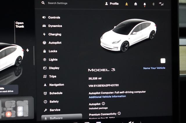 used 2023 Tesla Model 3 car, priced at $24,990