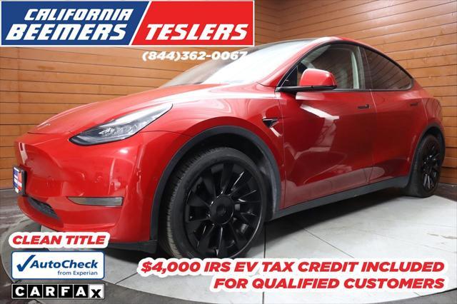 used 2020 Tesla Model Y car, priced at $20,990