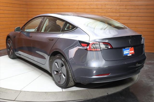 used 2022 Tesla Model 3 car, priced at $25,490