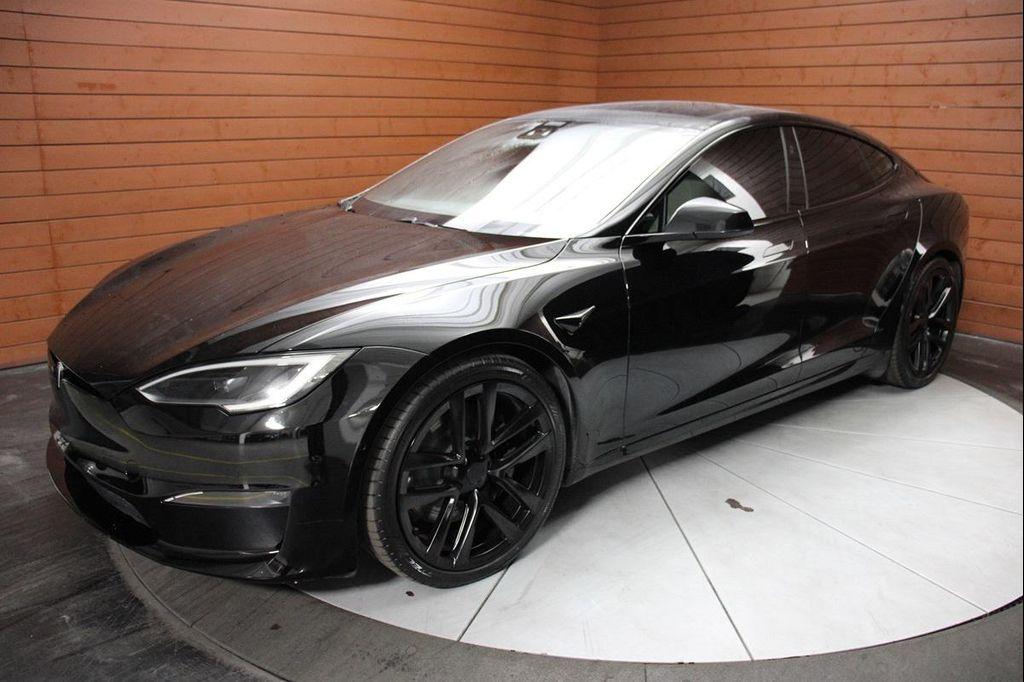 used 2022 Tesla Model S car, priced at $41,990